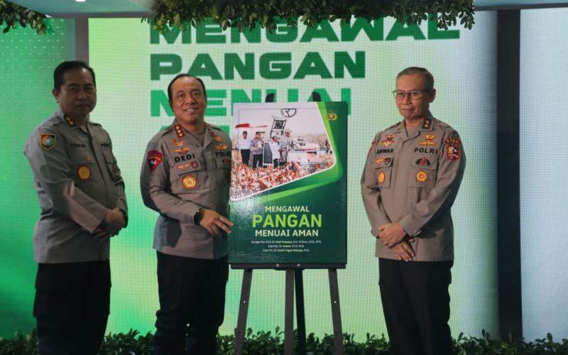 Wakapolri Luncurkan Buku ke-42 “Mengawal Pangan Menuai Aman”