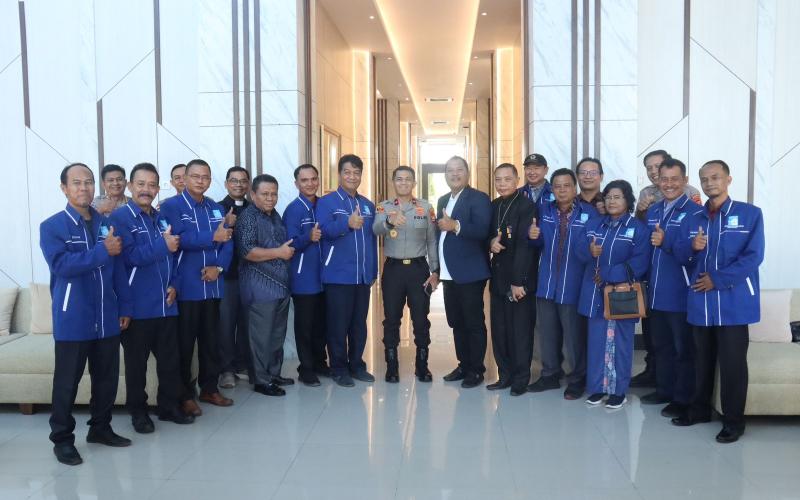 Kapolda Bengkulu Terima Audiensi Ketua DPW Bamagnas Provinsi Bengkulu