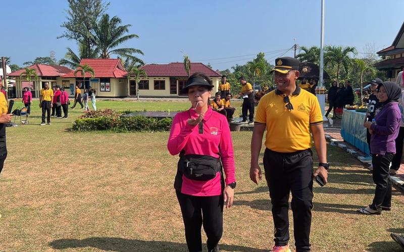 Semarak Hari Bhayangkara ke-80, Polres Seluma Gelar Olahraga Bersama dan Berbagai Perlombaan