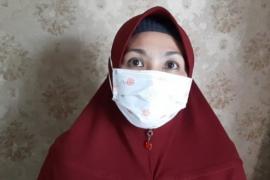 Tasliani, warga Kelurahan Tanah Patah