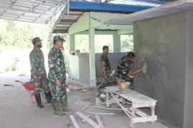 Dansatgas TMMD Ke 112 Tinjau Progres Sasaran Fisik