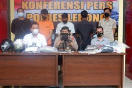 Tempo kurang 12 Jam, Polres Lebong Tangkap 3 Pelaku Pencurian Minimarket