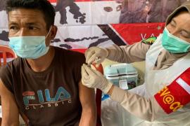 Diminati, Sehari Gerai Vaksinasi Keliling Polres BU Layani 500 Warga