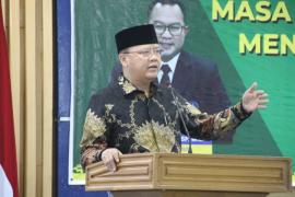 Sampaikan Sambutan pada Kuliah Umum bertajuk Disrupsi, Gubernur Rohidin Pesankan Ini