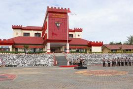 Wakapolda Bengkulu Pimpin Apel Pelepasan BKO Brimob