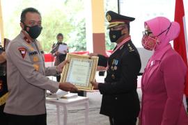 Ungkapan Terimakasih, Polda Bengkulu Gelar Wisuda Purna Bhakti