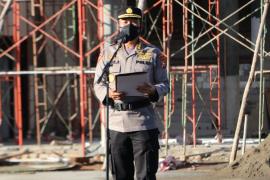Pimpin Apel Pagi, Karo Ops Ingatkan Patuhi Prokes dan Vaksinasi