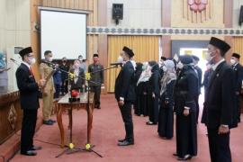 Asisten III Setprov Bengkulu Lantik 23 Pejabat Fungsional
