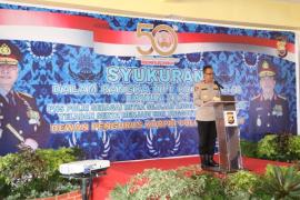Polda Bengkulu Gelar Syukuran HUT KOPRI KE-50