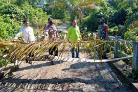 Dimediasi Pilar Desa, Aksi Pagar Jalan Selesai