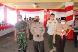 Percepat Target Vaksinasi, Polda Bengkulu Bersama Korem, dan Pemprov Gelar Vaksinasi Massal