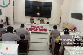 Tingkatkan Profesionalisme Bhabinkamtibmas, Polres Kepahiang Laksanakan Anev