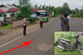 Pengendara Motor Dilindas Dump Truk