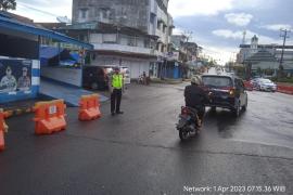 Wujudkan Kamseltibcar Lantas Kondusif, Polres Rejang Lebong Kerahkan Personel Turlalin