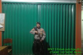 Personel Polsek Putri Hijau, Lakukan Pengamanan Objek Vital 