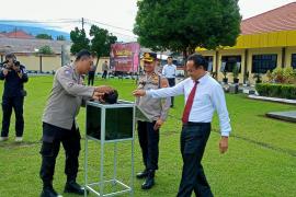 Rutin Setiap Senin, Gerakan Sedekah Bersama Personel Pores Bengkulu Utara