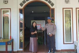 Polsek Giri Mulya, Pengamanan Ibadah Minggu di Wilayah Hukum