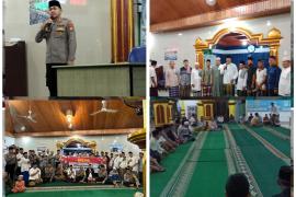 alin Silahturahmi Dengan Masyarakat, Kapolresta Bengkulu Pimpin Langsung Patroli Subuh Keliling 