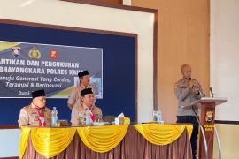 Polres Kaur, Melaksanakan Kegiatan Pengukuhan Anggota Saka Bhayangkara Tahun 2023
