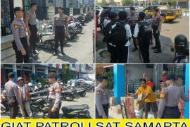 Patroli 11.01, Sat Samapta Polresta Bengkulu Sampaikan Imbaun Kamtibmas 