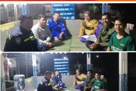 Sambang dengan Warga Binaannya, Bhabinkamtibmas Polsek Kampung Melayu Sampaikan Imbaun