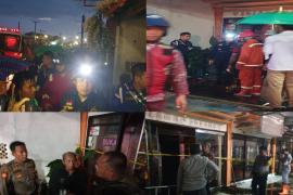 Polresta Bengkulu Melakukan Olah TKP Kebakaran di Ruko Salon Febby 