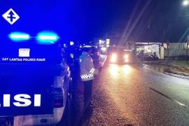Ciptakan Kamseltibcar Lantas Aman dan Lancar, Sat Lantas Polres Kaur Patroli Blue Light