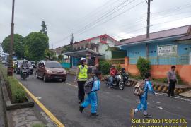 Sat Lantas Polres Rejang Lebong Gelar Pengaturan Lalin 