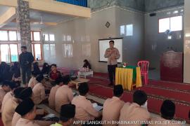 Polsek Curup Gelar Sosialisasi Bahaya Narkoba di SMP IT Rabbi Radhiyya 