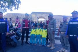 Jelang Pemilu 2024 dan HUt Bhayangkara Ke-77, Polresta Bengkulu Bersama Dishub dan Sat Pol PP Kota Bengkulu Patroli Gabungan 