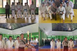 Polresta Bengkulu Gelar Pertandingan Bela Diri, Polres Benteng Sabet Juara 1 