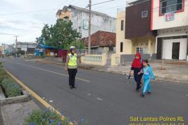 Pengaturan Pagi, Personel Polres Rejang Lebong Imbau Masyarakat Tertib Lantas
