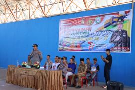 Kapolres Lebong Buka Turnamen Bola Voli Kapolres Cup Antar Kecamatan 