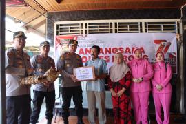 Kapolres Lebong Anjangsana ke Rumah Warakawuri dan Purnawirawan Polri 