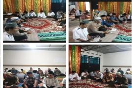 Bhabinkamtbmas Polsek Selebar Sambang Duka Ikuti Yasinan dan Tahlilan 40 Hari 
