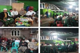 Bhabinkamtbmas Polsek Selebar Ikuti Yasinan dan Tahlilan Warga Kelurahan Sumur Dewa