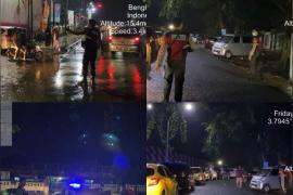 Sat Samapta Polresta Bengkulu Patroli Mobiling Diseputaran GOR Sawah Lebar