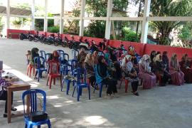 Bhabinkamtibmas Polsek Ketahun Hadiri Rapat Stunting di Desa Pasar Ketahun