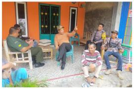 Sambang Tatap Muka, Bhabinkamtibmas Polsek Kota Padang Bersama Warga Desa Lubuk Tunjung