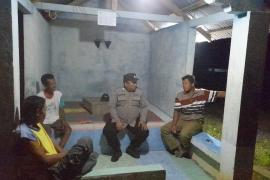 Polsek Giri Mulya Melakukan Patroli dan Sambang Poskamling