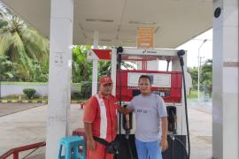 Cegah Penyalahgunaan BBM Subsidi, Polsek Lais Monitoring SPBU