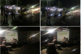 Cegah 3C dan Ciptakan Kamtibmas, Polsek Muara Bangkahulu Patroli Malam Hari 