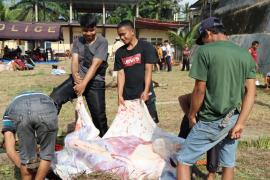 Rayakan Idul Adha 1444 H Tahun 2023, Polres Bengkulu Utara Sembelih 9 Ekor sapi dan 1 Ekor Kambing 
