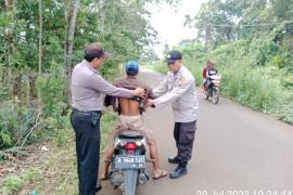 Antisipasi Kejahatan Dijalan, Polsek PUT Gelar Razia Sajam