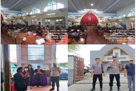 Polsek Ratu Agung Gelar Pengamanan dan Monitoring Kegaiatan Ibadah Minggu