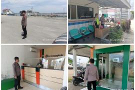 Polsek KSKP Pulai Baai Patroli Siang Berikan Imbau Kamtibmas di Kawasan Pelabuhan