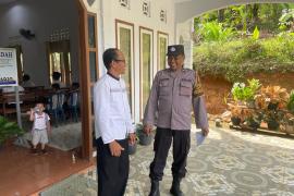 Polsek Giri Mulya Lakukan Pengamanan di Gereja