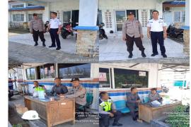 Patroli Siang Hari, Personel KSKP Pulau Baai Sambangi Warga