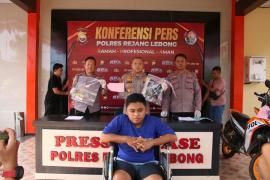 Begal 32 TKP Dilumpuhkan Polres Rejang Lebong