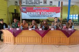 Hadiri Rembuk Stunting Desa, Ini yang Disampaikan Kapolsek Giri Mulya